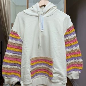 Brand new Alice + Olivia hoodie sweater